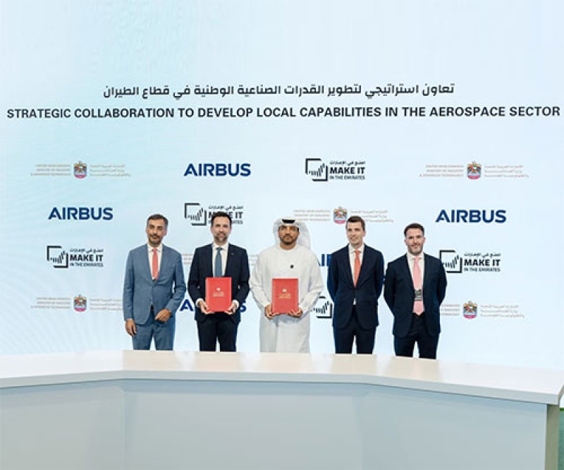 Airbus Partners with UAE’s MoIAT, Tawazun to Boost Local Aerospace Capabilities 