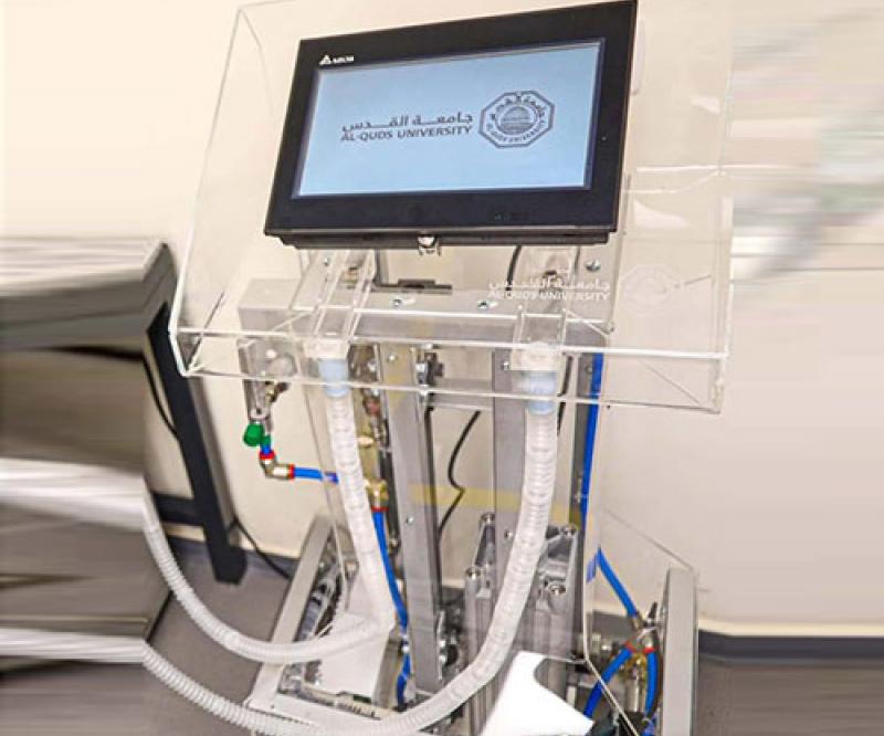 Al-Quds University’s Medical Ventilator Approved for Production