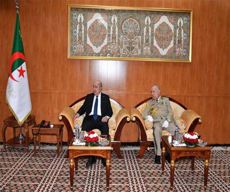 Algerian President Pays Visit to Ministry of National Defence Headquarters