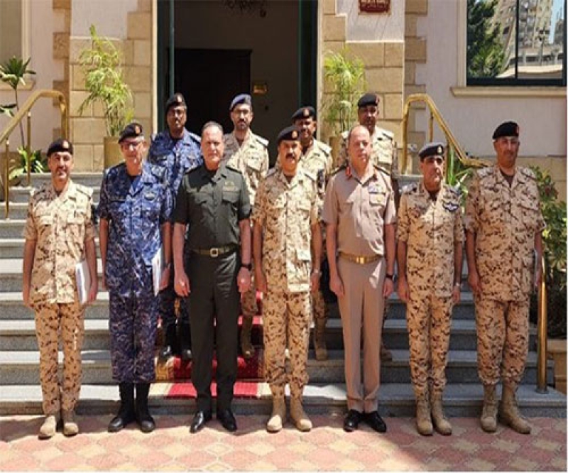 Bahrain-Egypt Joint Military Cooperation Committee Concludes 22nd Meeting