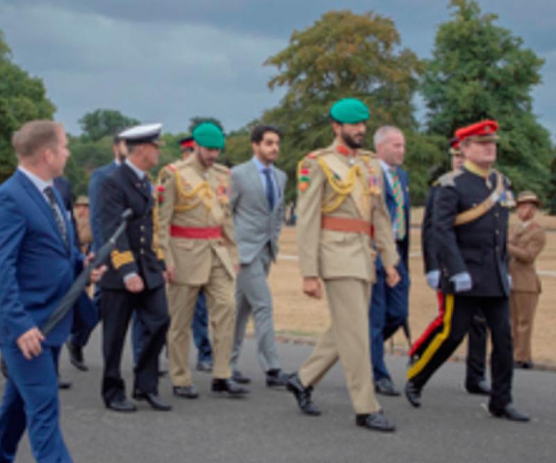 Bahrain Royal Guard Commanders Visit Sandhurst Academy