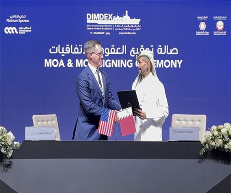 Barzan Holdings, Lockheed Martin to Advance Human Capital & Defense Innovation Cooperation