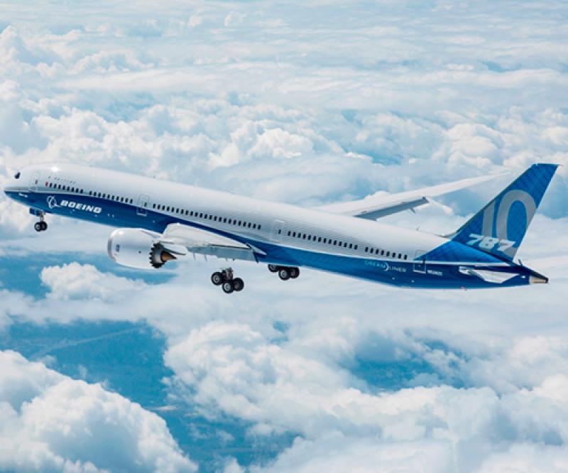 Boeing’s 787-10 Dreamliner Cleared for Commercial Service by FAA