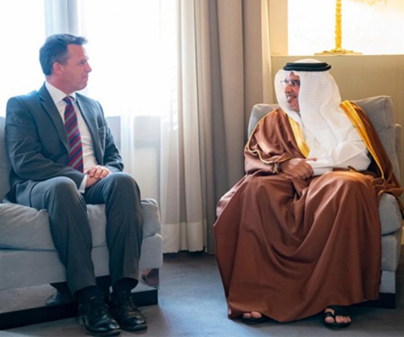 British Minister of State for the Armed Forces Visits Bahrain