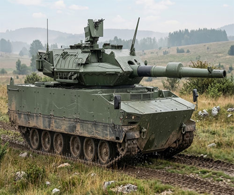 CSG and FNSS Introduce New CFL-120 Karpat Combat Vehicle 