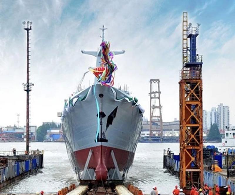 China Launches 2nd Type 054A/P Frigate for Pakistan 