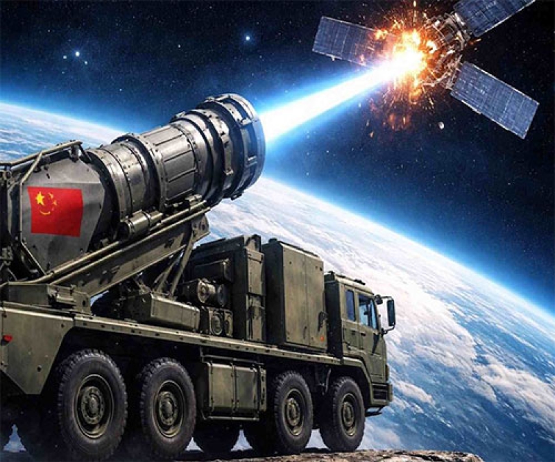 China Unveils High-Power Microwave Weapon to Target Satellites in Space