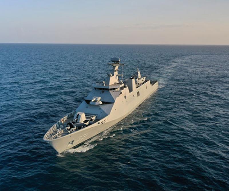 Damen Completes Combat Systems Installation on Indonesian Guided Missile Frigate