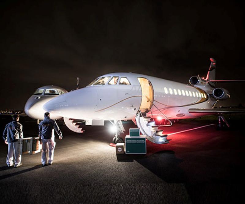 Dassault Aviation Offers Two Falcon Jets for COVID-19 Operation Resilience 