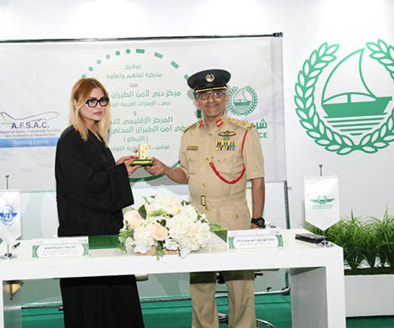 Dubai Police, AFSAC of Tunisia Sign Pact For Training