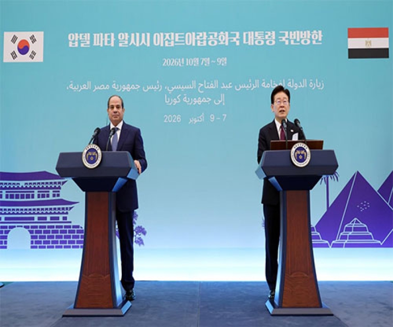 Egypt, South Korea Elevate Ties to Strategic Partnership; Eye Boosting Defense Cooperation
