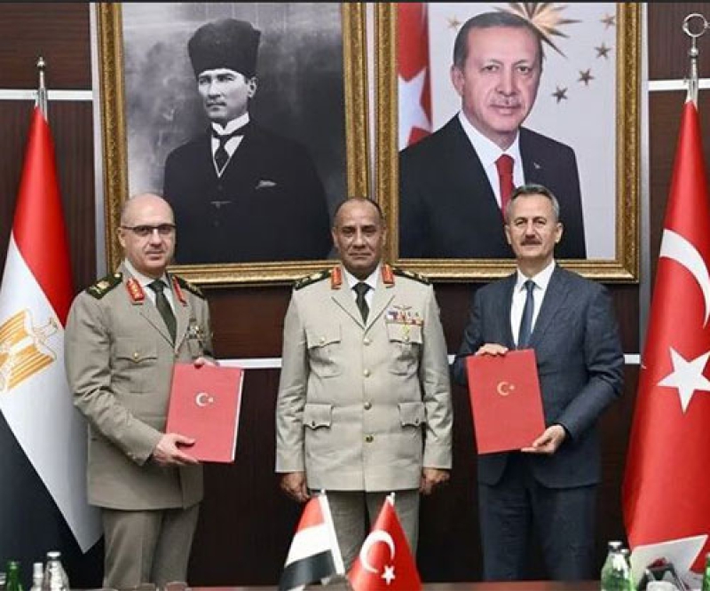 Egypt, Türkiye Sign Letters of Intent on Defence Industry Cooperation