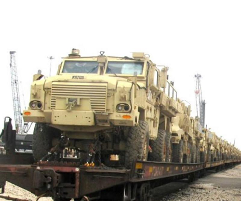 Egypt Receives 101 MRAP Armored Vehicles from US 