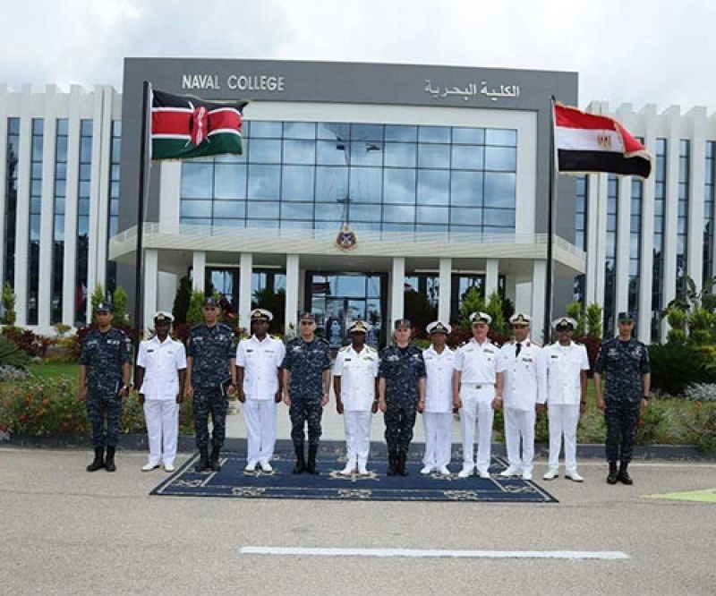 Egypt Receives Chief of Defense Staff of Gambia, Commander of Kenyan Navy