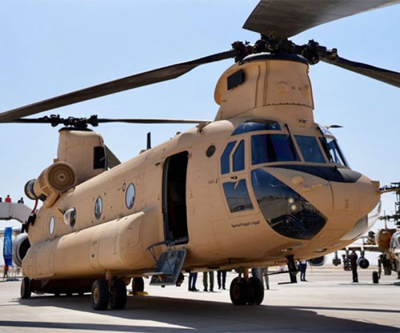 Egypt Receives First Batch of Boeing CH-47F Chinook Helicopters