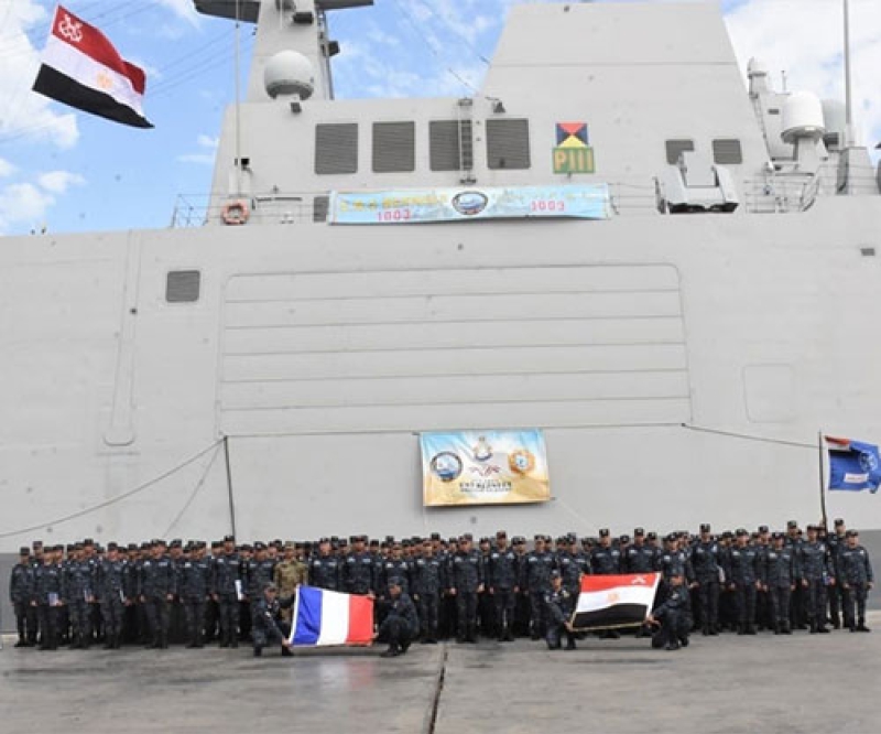 Egyptian, French Navies Start “Cleopatra 2025” Joint Exercise
