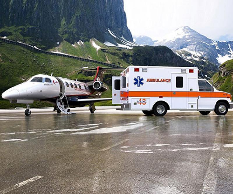 Embraer Unveils Phenom 300MED for Medevac Operations