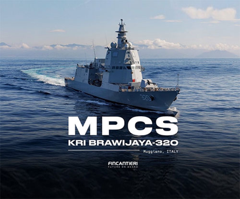 Fincantieri Delivers First of Two Multi-Mission Combat Ships to Indonesian Navy