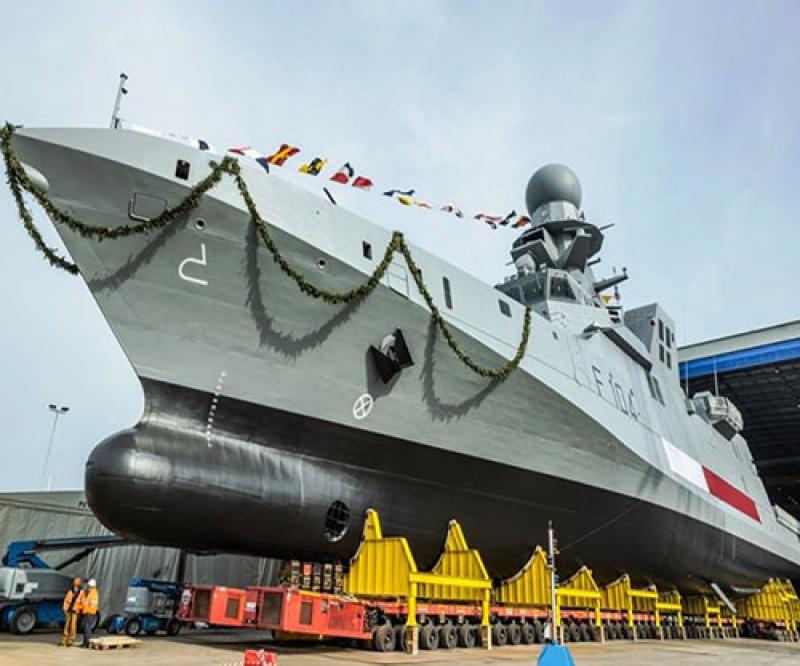 Fincantieri Launches Fourth Corvette for Qatar