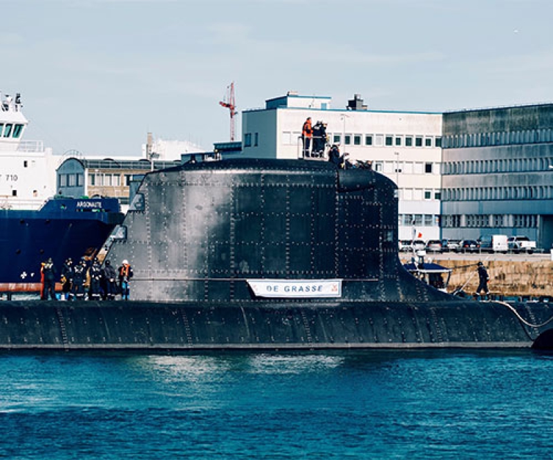 French Navy’s Fourth Barracuda-Class Nuclear Attack Submarine Conducts First Sea Trial