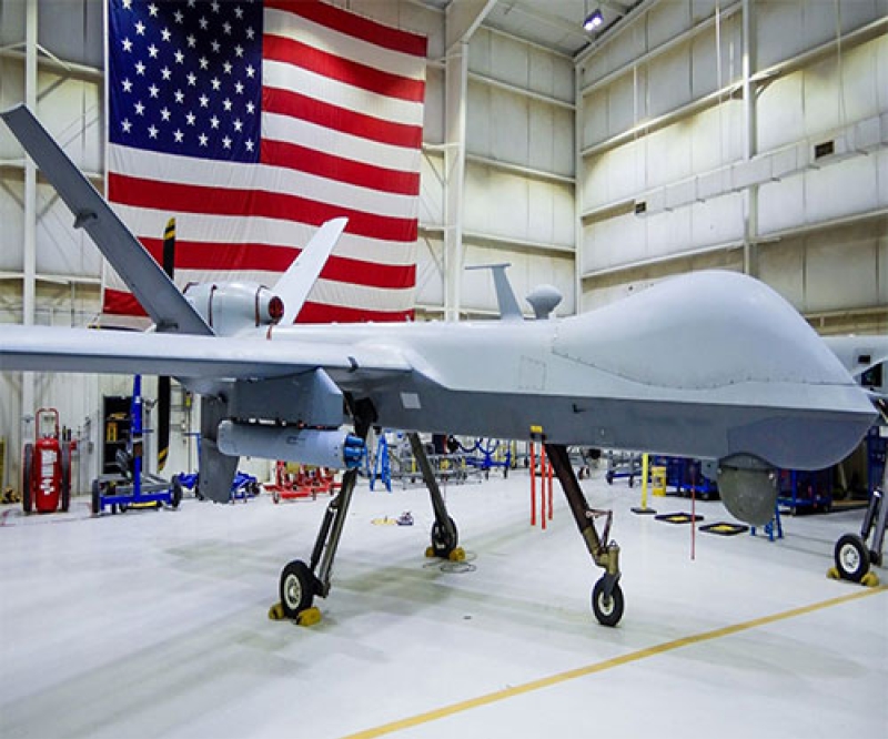 GA-ASI, U.S. Air Force Demonstrate APKWS on MQ-9A Reaper®