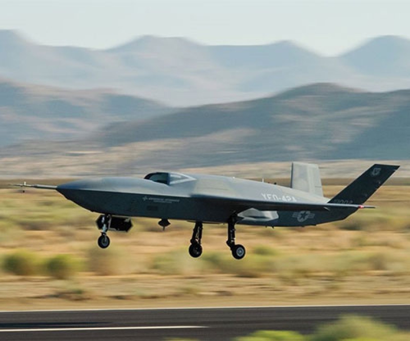 GA-ASI Marks Another Aviation First With YFQ-42A CCA Flight Testing
