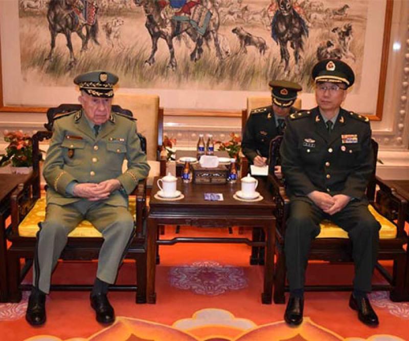 Algerian Chief of Staff Visits People’s Republic of China