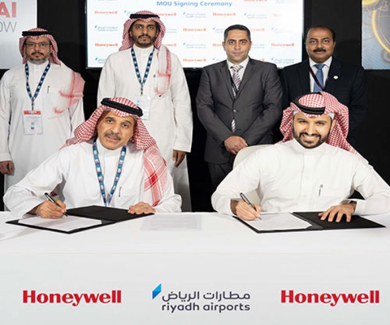 Honeywell, Riyadh Airports Company Sign MoU