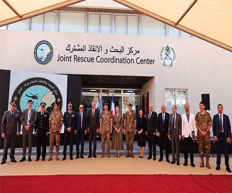 Inauguration of Joint Rescue Coordination Center at Beirut Naval Base