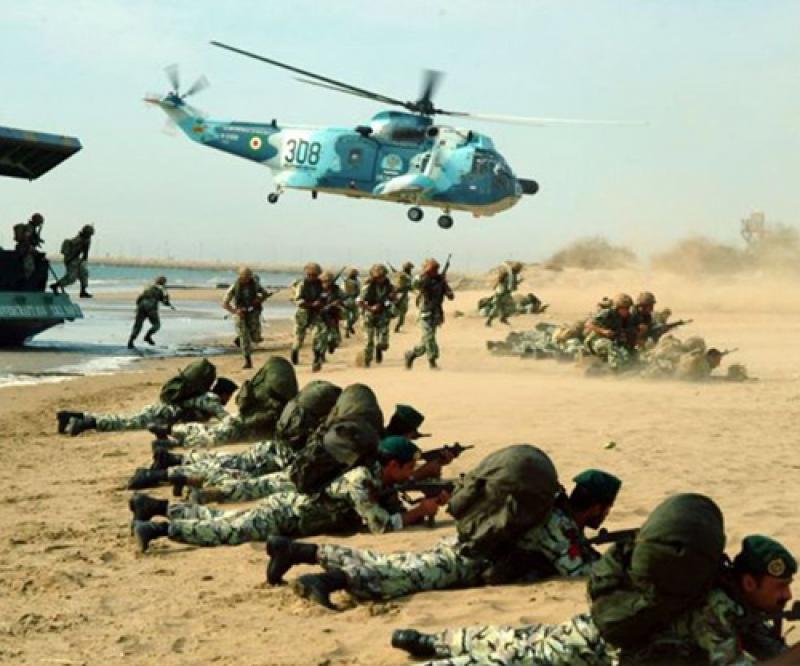 Iranian Army Conducts Large Scale Joint Military Exercises 