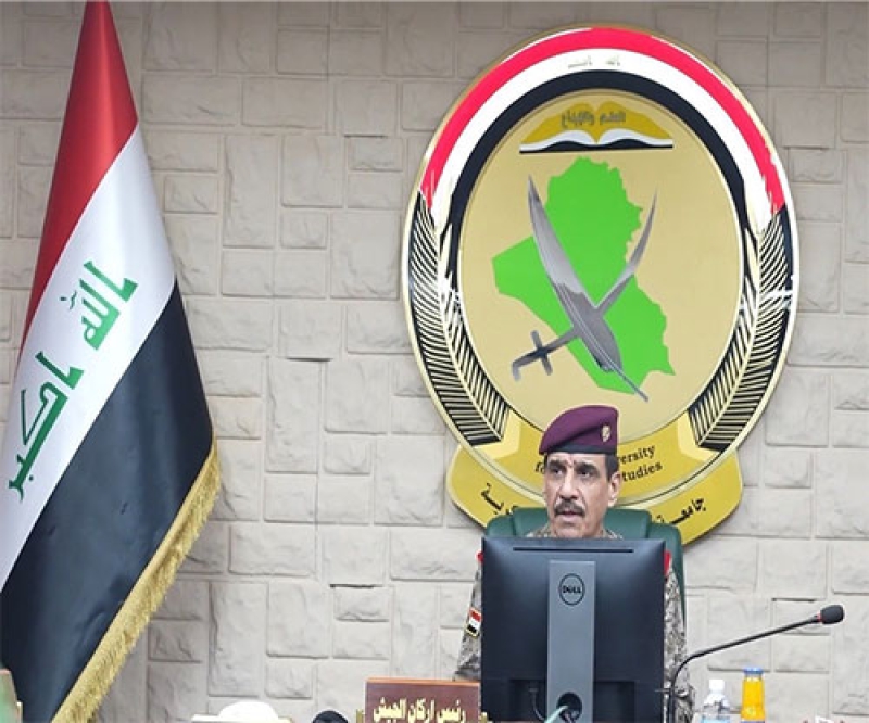 Iraq’s Chief of Staff Attends Board of Directors Meeting at National Defense University for Military Studies 
