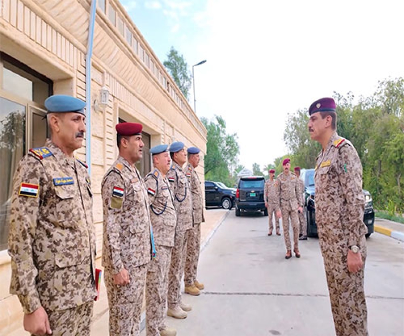 Iraq’s Chief of Staff Conducts Inspection Visit to the Army Aviation Command 