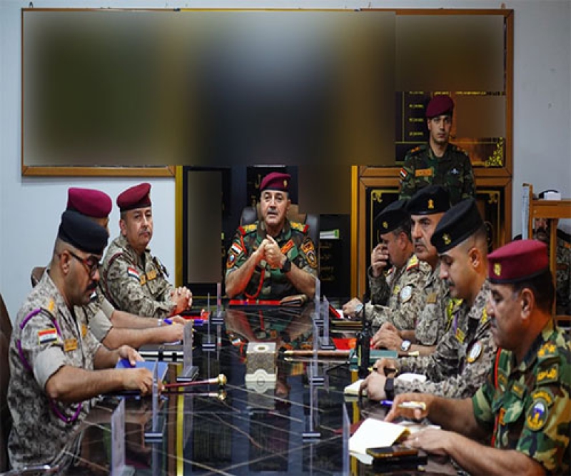 Iraq’s Deputy Chief of Staff for Training Inspects Chemical Weapons Units