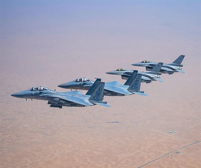 Joint Saudi-Omani Air Exercise “Sky Swords 2025” Concludes