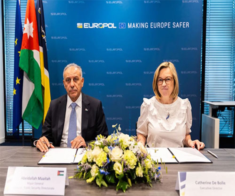 Jordan, Europol Agree to Enhance Cooperation Against Cross-Border Crime 