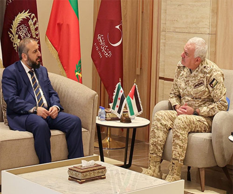 Jordanian Army Chief Receives Saudi Military Delegation, Syrian Defense Minister 