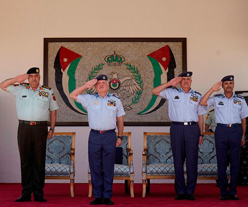 Jordanian King Attends Air Force Cadets Graduation