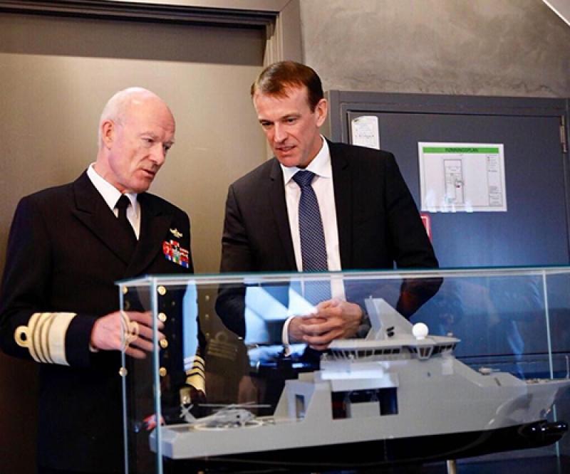 KONGSBERG Unveils Vanguard - A New Naval Ship Design 