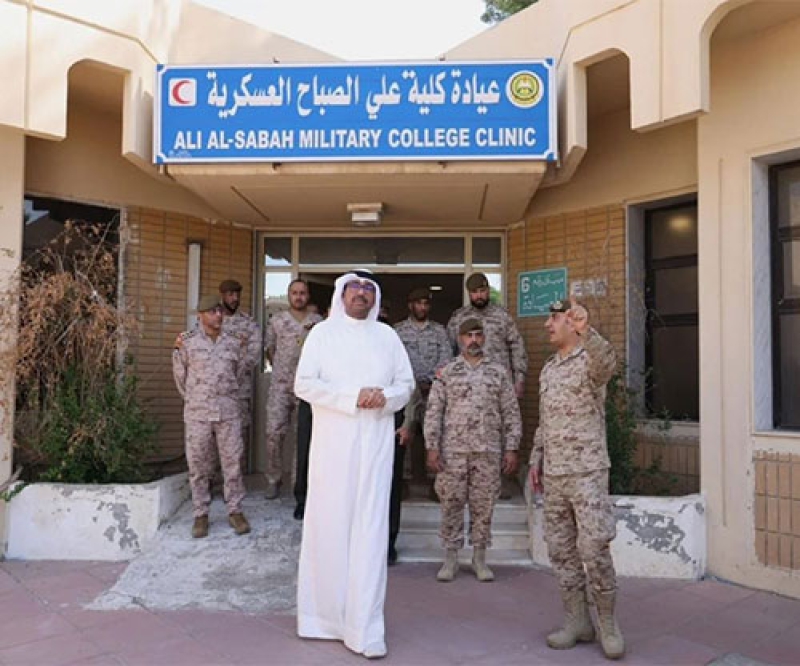 Kuwait’s Defense Minister Visits Ali Al-Sabah Military College