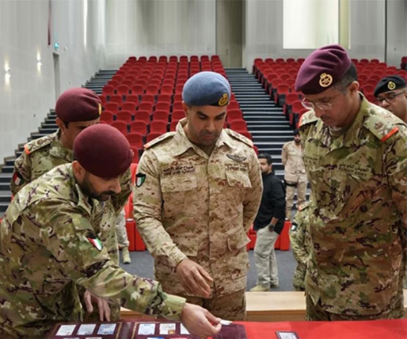 Kuwait’s Deputy Chief of Staff Reviews Amiri Guard’s Readiness for 45th GCC Summit 