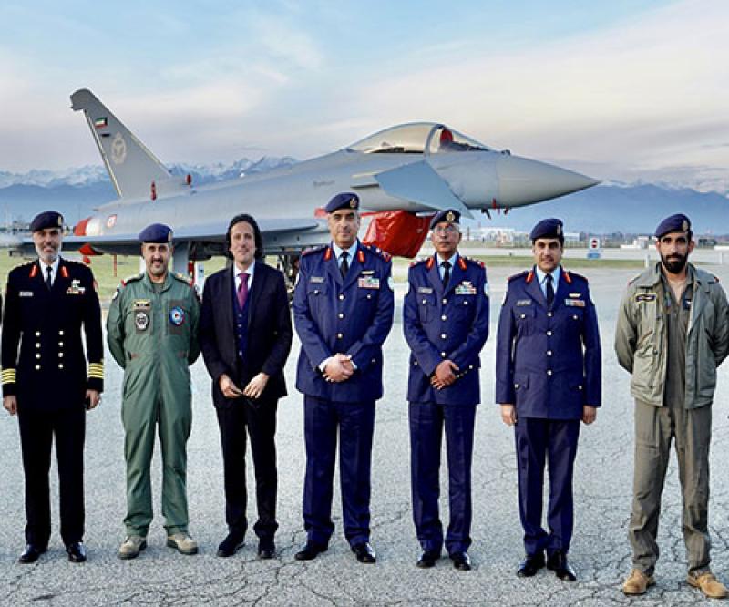 Kuwait Air Force Receives First Two Eurofighter Typhoon Jets