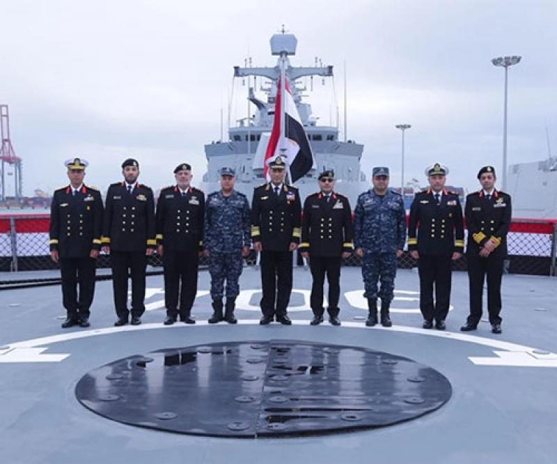 Kuwait Navy Delegation Inspects Egyptian Naval Units in Alexandria