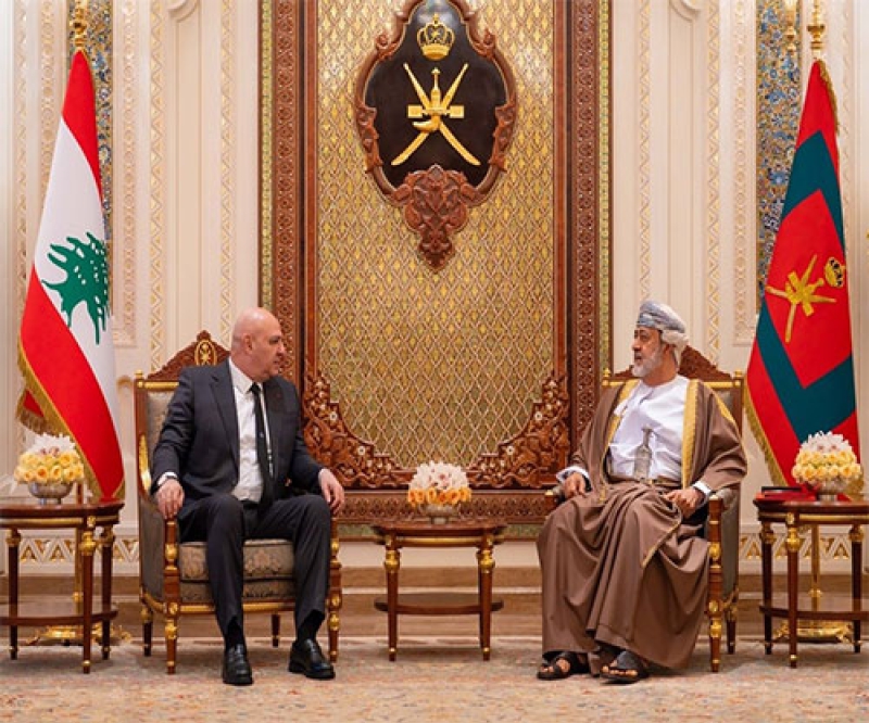 Lebanese President, National Defense and Interior Ministers Conclude Official Visit to Oman