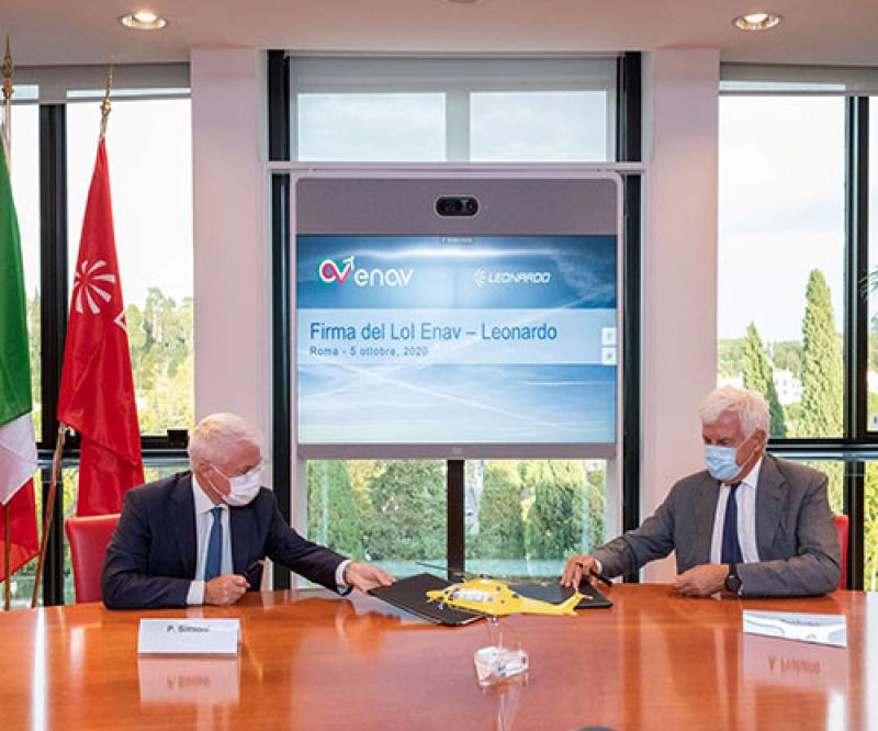 Leonardo, ENAV to Develop Safer Solutions for Civil Helicopters 