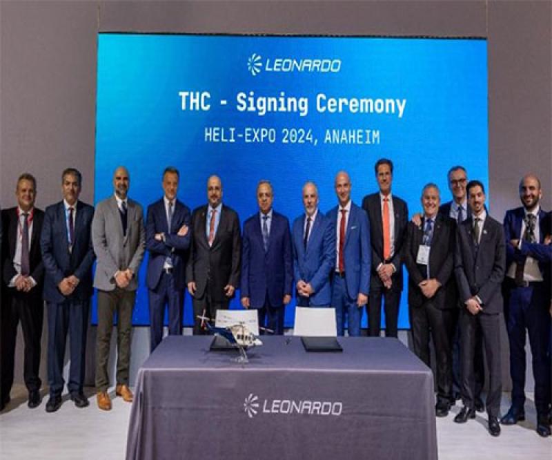 Leonardo, THC Announce Substantial Helicopter Fleet Expansion Plan in Saudi Arabia