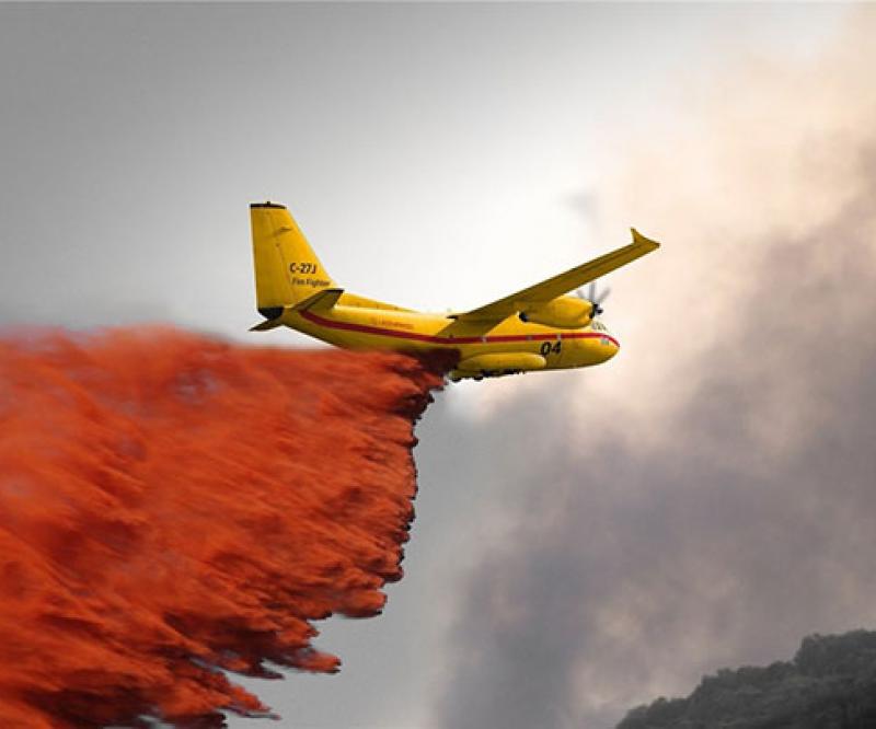 Leonardo Eyes Enhanced Firefighting System for C-27J Aircraft 