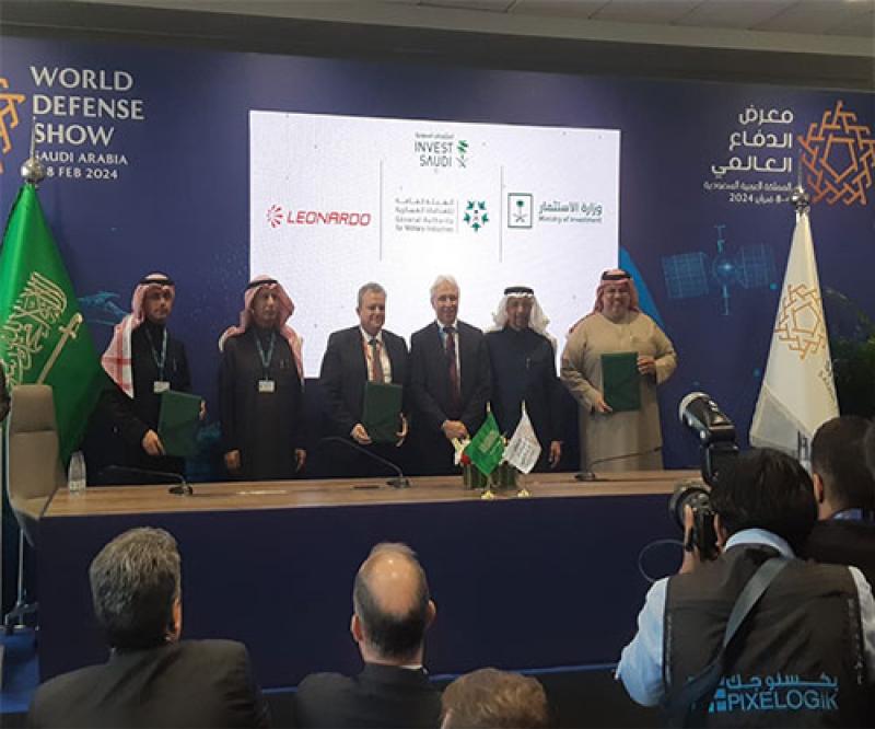 Leonardo Signs MoU for Aerospace & Defense Collaboration Opportunities in Saudi Arabia
