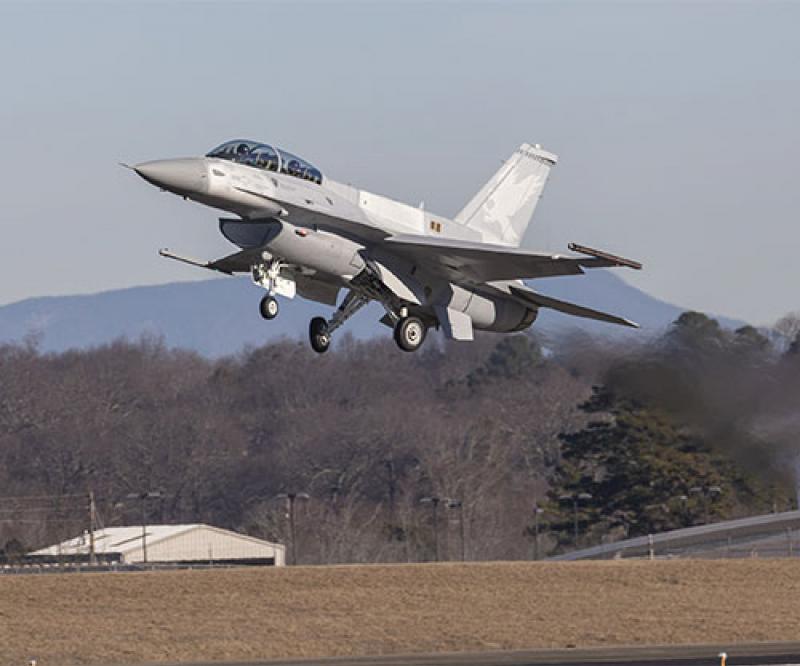 Lockheed Martin Announces Successful First Flight of F-16 Block 70 Aircraft