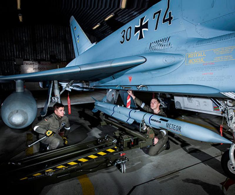 MBDA to Supply More Meteor Missiles to German Air Force