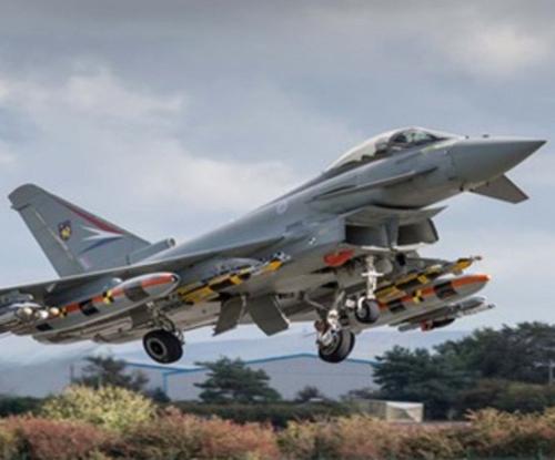 MBDA’s Brimstone Test Fired From Eurofighter Typhoon 
